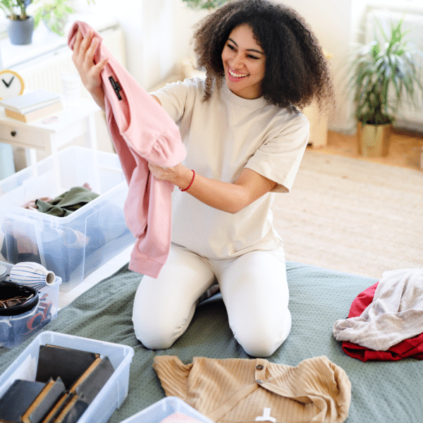organiser sa maison c'est aussi trier ses vêtements. C'est ça aussi le désencombrement