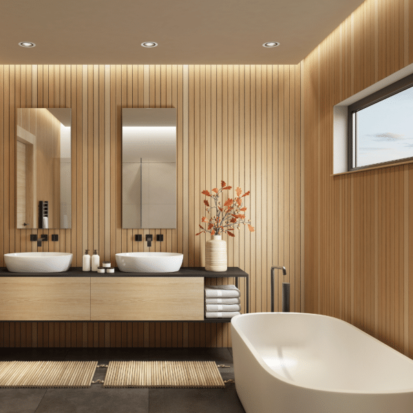 salle de bain zen minimaliste