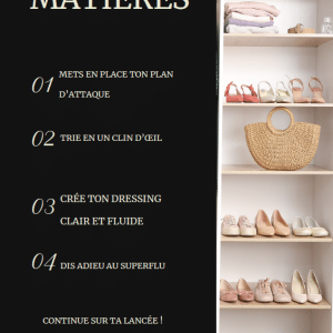 Mon dressing allégé en 2 heures