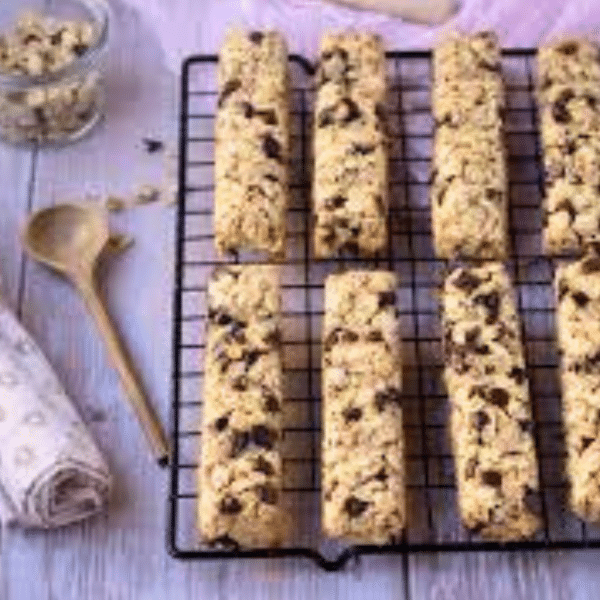 barres de céréale faites maison aux pépites de chocolat